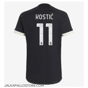 Juventus Filip Kostic #11 Kolmaspaita 2023-24 Lyhythihainen